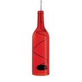 Orange Bottle Hanging Lamp